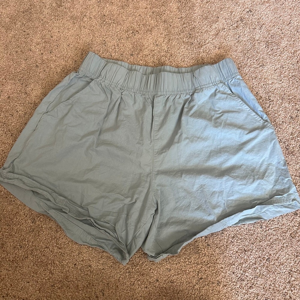 Zyia Active Shorts Casual Lounge‎ Comfy Elastic Waist Pockets Women's M